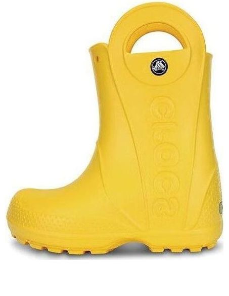 (GS) Crocs Handle It Rain Boots 'Yellow' 12803-730