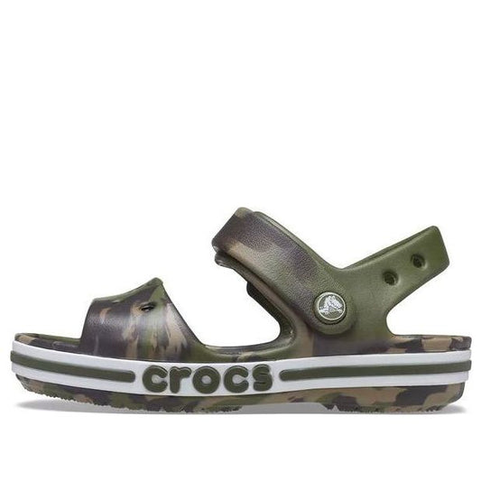 (GS) Crocs Bayaband Sandals 'Marble Green Brown' 206816-3TC